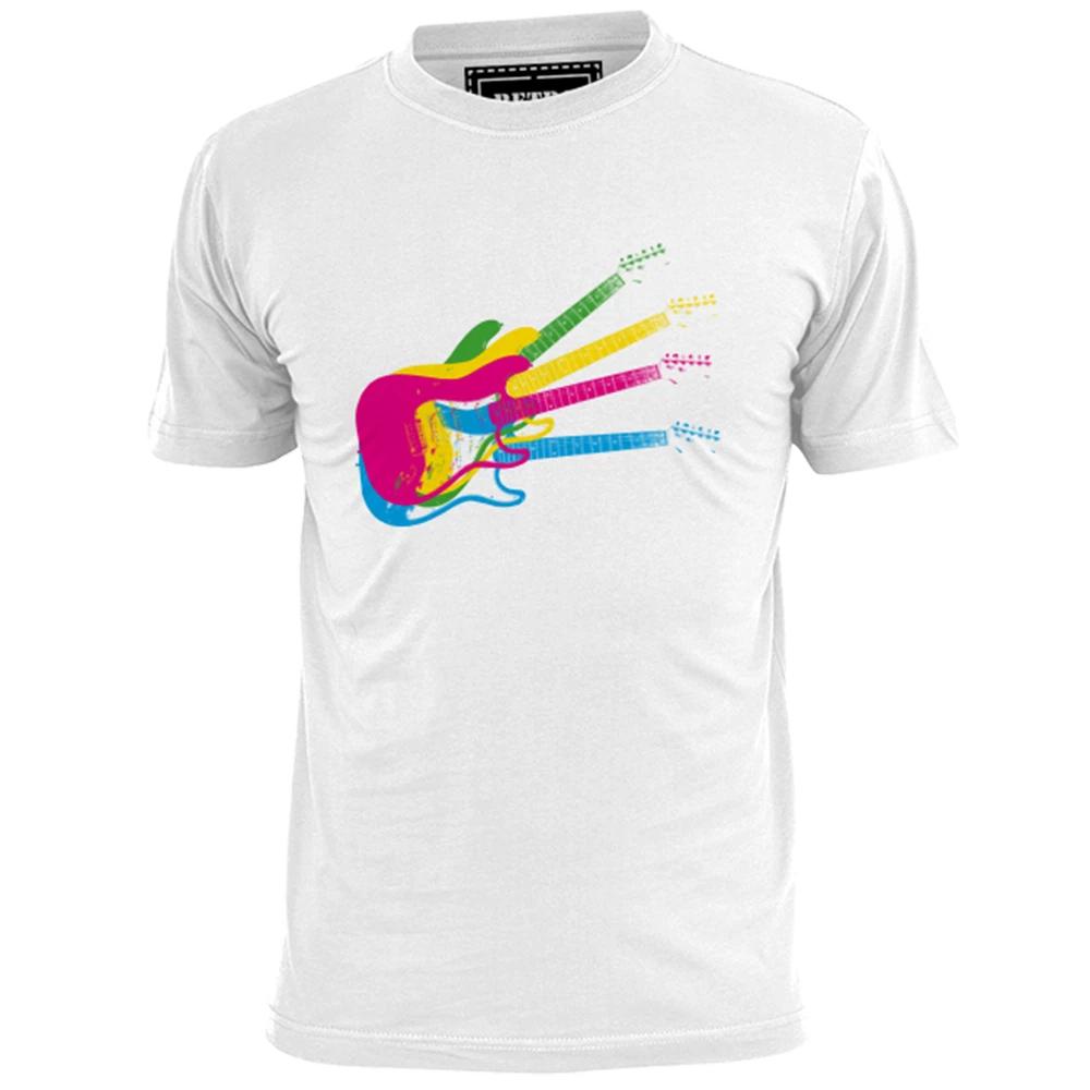 Mens Guitar Spin Rock T shirt Hendrix Morrison Stones Bowie Dylan Young L