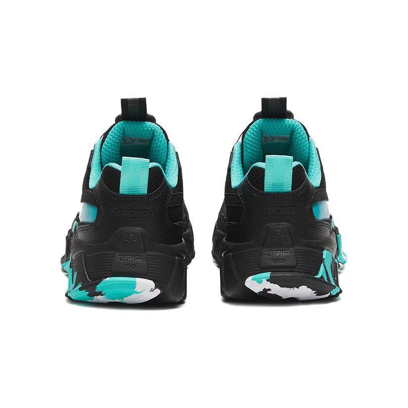 Anta Childrens Mountain Language Sports Low-Top Casual Shoes Kids Casual Shoes Black Blue 312318802-5