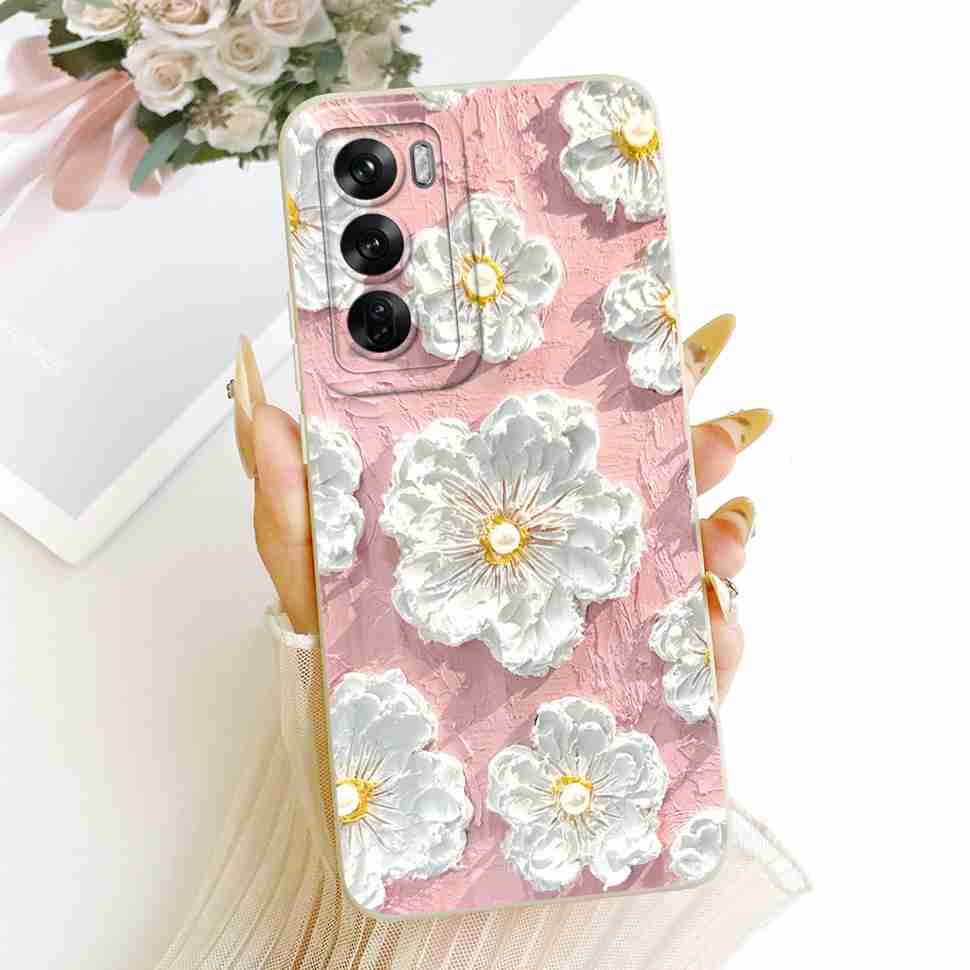 For Oppo Reno12 Pro 5G Case CPH2629 New Fashion Painted Cover Soft Phone Case For Oppo Reno 12 Reno12 Pro Back Cover Coque
