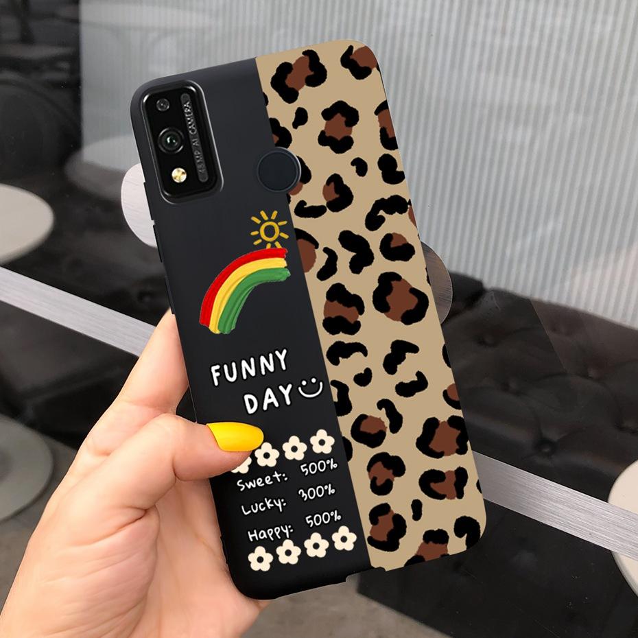 For Honor 9X Lite JSN-L21 Phone Case Honor 9X STK-LX1 Lovely Printing Macaroon Silicone Soft Cases Cover For Honor9X 9 X Lite