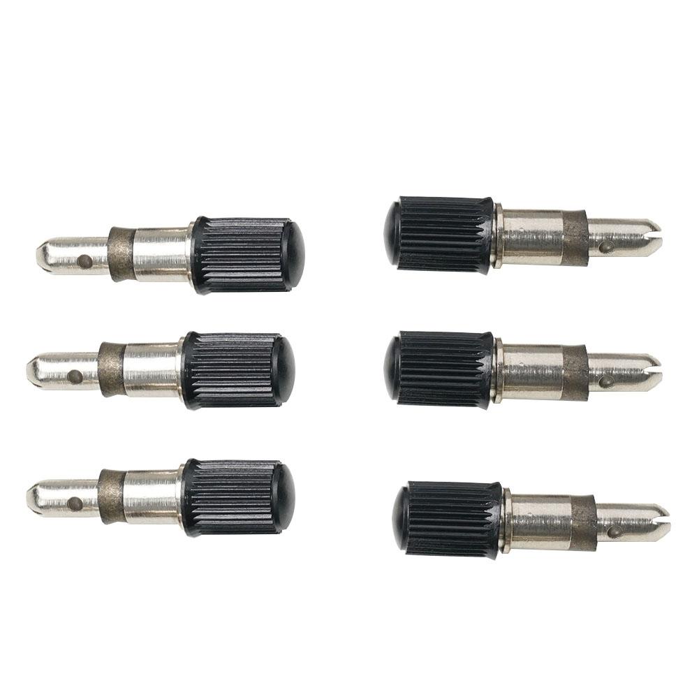 4/6PCS Quality-Flash Valve DV Bicycle Valve With Dust Cap Valve Core