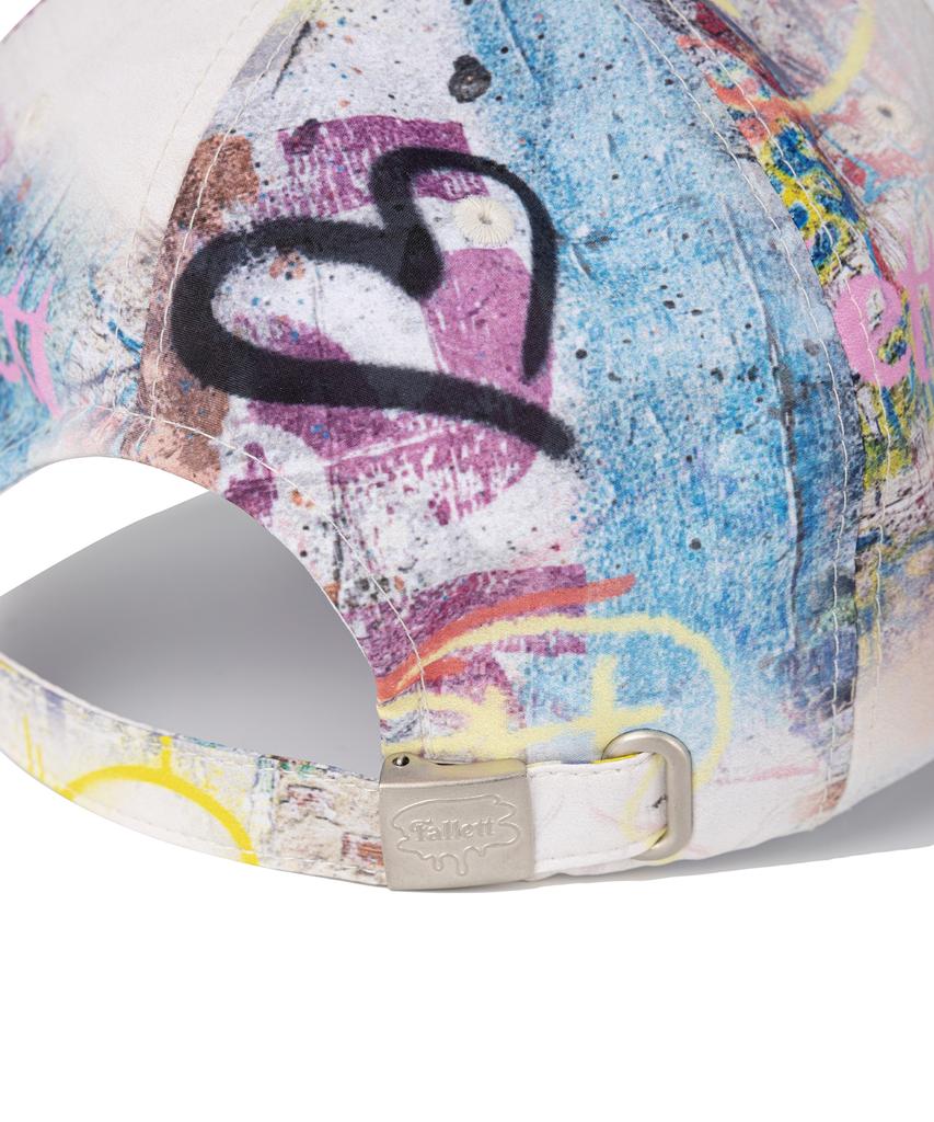 FALLETT Youth Graffiti Ball Cap Ivory