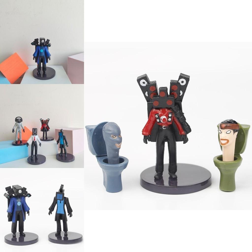 Skibidi Toilet Toy Figures Premium Material 12 Distinct Characters Lifelike And Perfect For Collecting Characters)