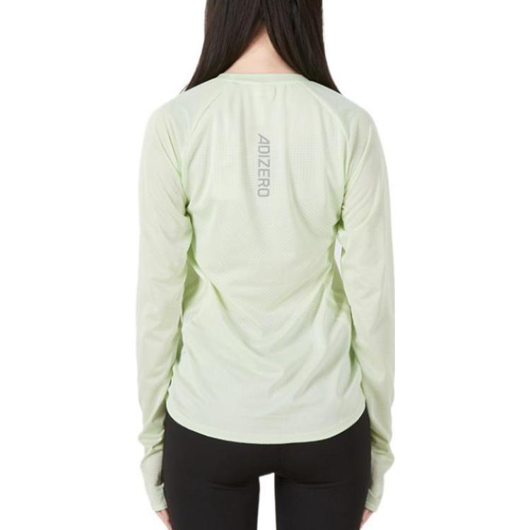 Adidas Raglan Sleeve T Shirt Women's Light Green HB9318