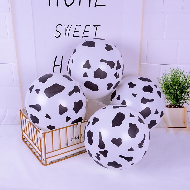 12-Inch Jungle Animal Pattern Latex Balloons for Birthday Party Decorations