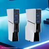 Cooling System with Adjustable Speed External Cooler with LED Light and USB 3.0 Port Compatible for PlayStation 5 Slim/Pro