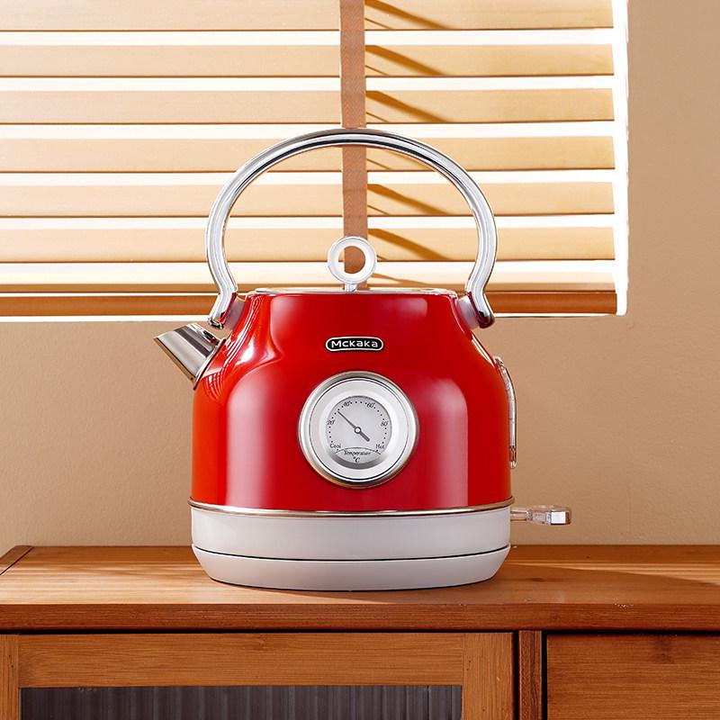 Mckaka 2026 Retro Electric Kettle &