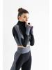 Seamless Sports Yoga Suit: Quick-Dry Fitness Three-Piece Set for Spring & Winter