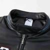 Puma Giacca Pu Oltre La Velocità Design Lettere Vintage Americano Collo Alto Zip Manica Lunga Giacca Unisex Giacca Nera 631079-01