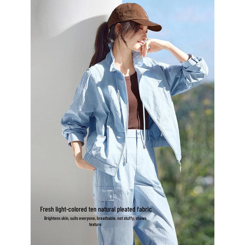 Women's Sun-Protective Breathable Two-Piece Outdoor Set