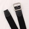 Stylish Canvas Woven Waist Belt For Women Featuring Versatile And Design Chic