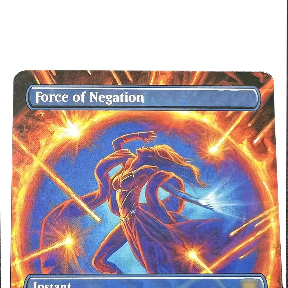 Rhystic Stud 71 Force Of Negat 2X2 Smothering Rna Ocel Holo Tcg Cusom English Card Quality Board Trading Card Game