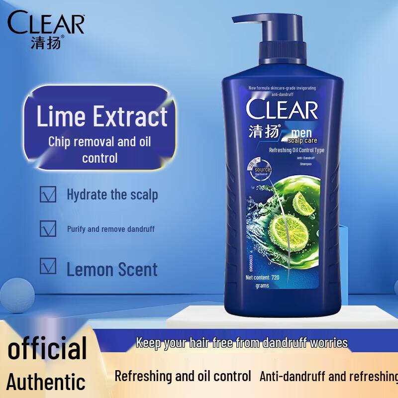 

Clear Men s Anti-Dandruff Oil Control Shampoo