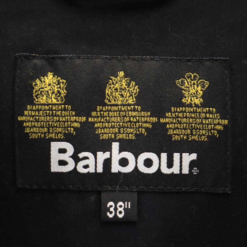 Barbour Made in Bulgaria Black watch SL DURHAM oiled jacket 38 Navy other Men's Used