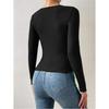 Fashion Fall Casual Womens Yyfs Winter Solid Color Print Long Sleeve Sweaters