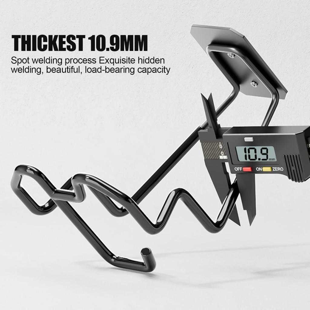 Garden Hose Wall Mount Hose Rack Wall Mount Steel Cord Pipe Storage Hanger For Home Patio Pool Outside Garage Shop House