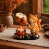 Cat Dog Fox Tealight Holder Animal Shape Holiday Ornament New Decorative Candle Rack  Home Decor
