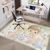 Precious Moments Cute Floor Mat Rectangle Anti-slip Home Soft Badmat Front Door Indoor Outdoor Mat Welcome Doormat