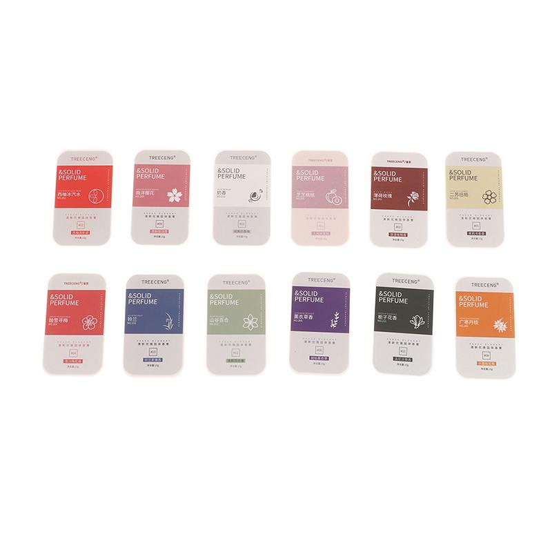 Pocket Unisex Solid Balm Perfume Long Lasting Fragrance Sweat Perfumes Deodorant