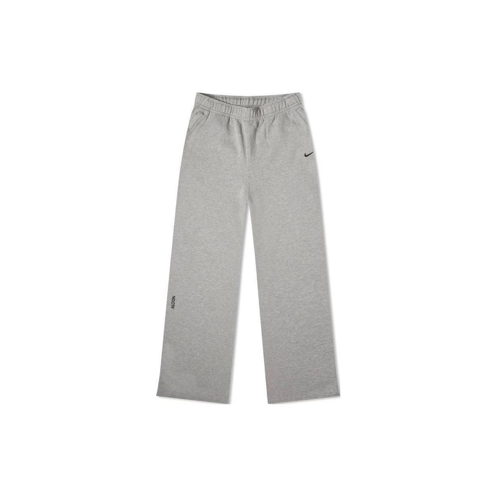Nike X NOCTA Fleece CS Open Hem Sweatpant Dark Grey Heather Men Streetwear FZ4675-063