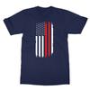 Flag Thin Red Line Men's T-Shirt