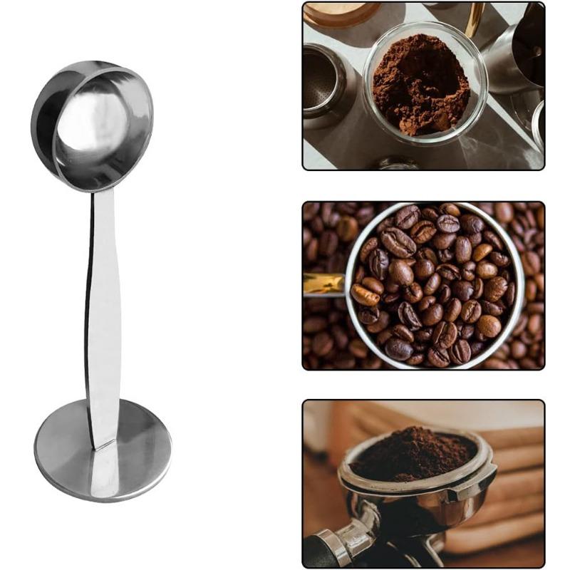 Coffee Tools Set Stainless Steel Coffee Stirring Spoon Mixing Spoons Powder Pressing Spoon Graduated Spoon Flower Pulling Needle