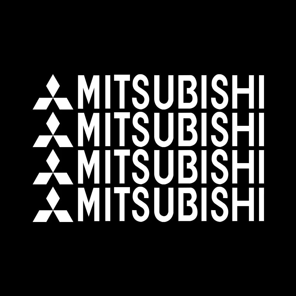 Universal Car Body Side Mirror Door Handle Styling Stickers for Mitsubishi Triton L200 Pajero Sport Exterior Decals BL4