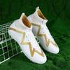 Scarpe da Calcio da Uomo FG/TF Stivali da Calcio High Top da Uomo Scarpe Traspiranti per Sport Outdoor Allenamento Taglie Forti 35-47