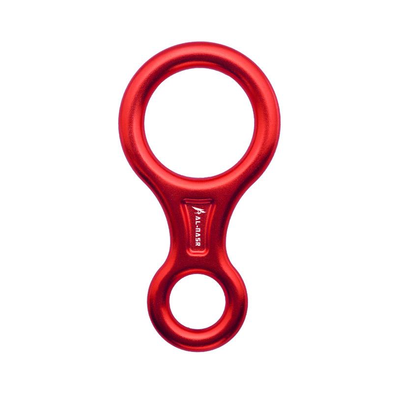 Figure Eight Ring Descender for Outdoor Climbing & Rappelling