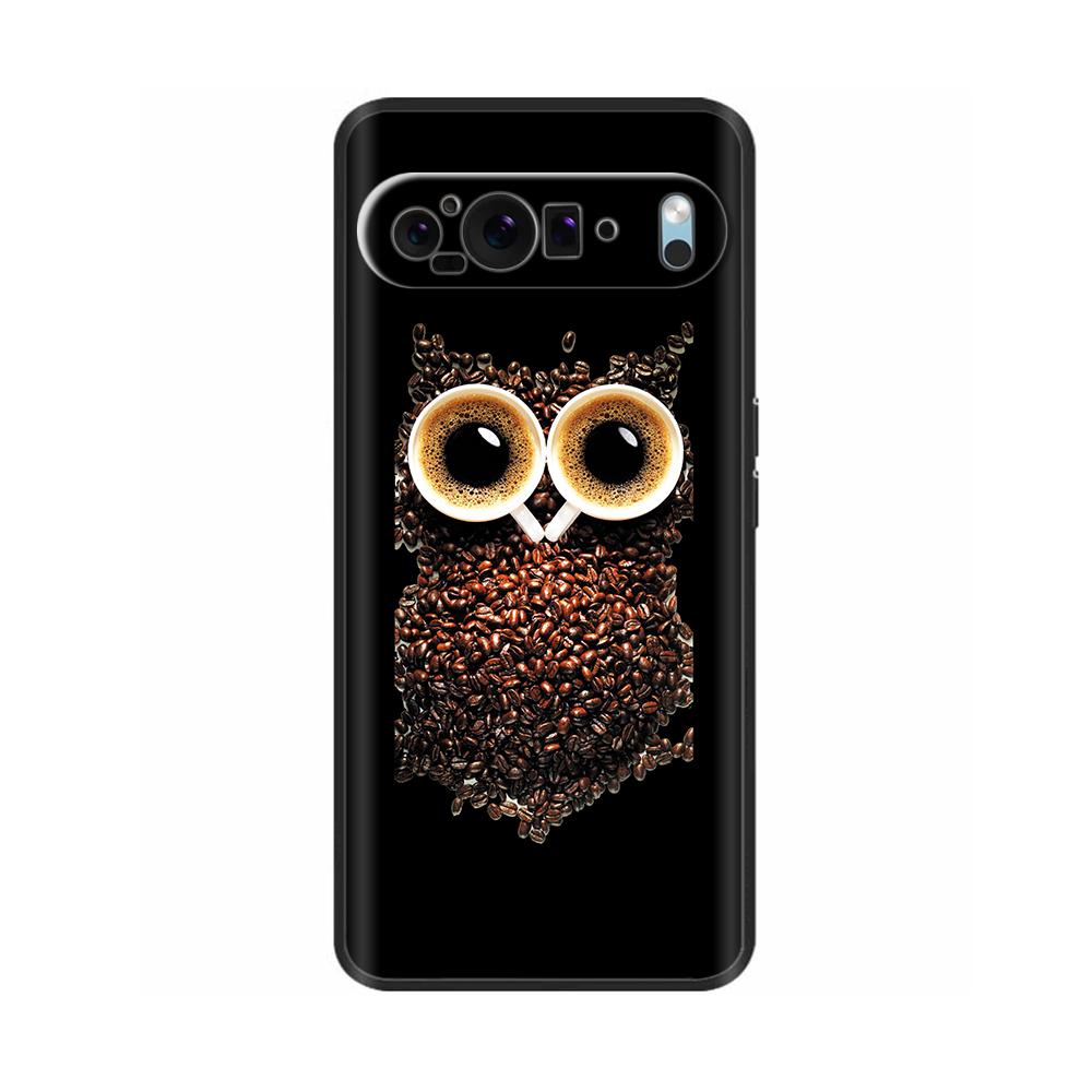 For Google Pixel 9 Pro Case Pixel 9 Pro XL Cover Soft Black Silicone Bumper Protector TPU Cases for Google Pixel9 Pixel 9 Pro XL