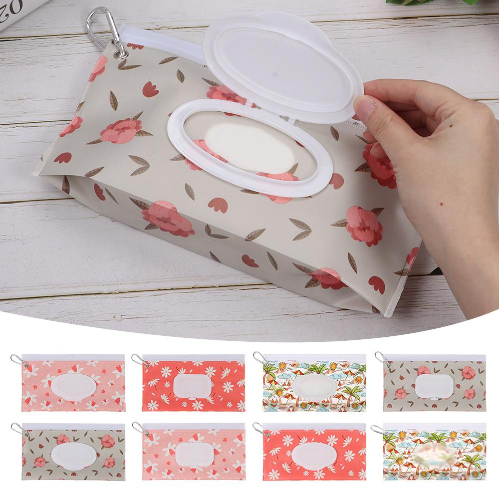 

With Buckle Wet Wipes Bag EVA Wipes Holder Case Stroller Accessories Tissue Box Baby Product 01