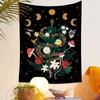 Witchy Tapestry Occult Mushroom Tarot Wall Hanging for Bedroom Living Room Dorm Witchcraft Aesthetic Home Decor