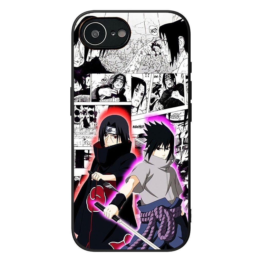 Cover for Samsung Galaxy S25 S24 S23 FE Plus Ultra S7 Edge A16 A15 5G s25+ Coque Phone Case Narutos Sasuke Uchiha Shisui Itachi