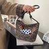 Осень и зима корейская версия новой универсальной наплечной сумки женская леопардовая принт ins мультяшный щенок модная универсальная сумка-тоут для поездок на работу