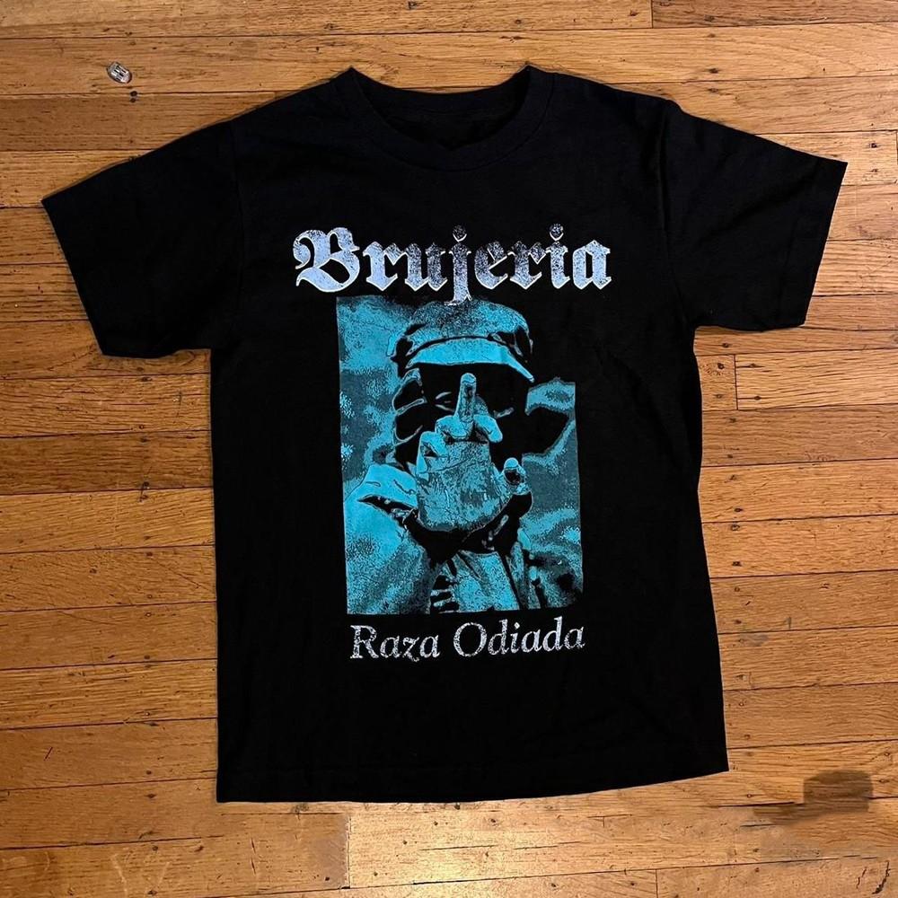 

Raza Odiada - Brujeria Band Short Sleeve Shirt Unisex All Size LO558 Unisex T-Shirt S