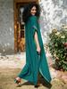 2024 Cotton Embroidered Vacation Plus Size Beach Dress Cover-up