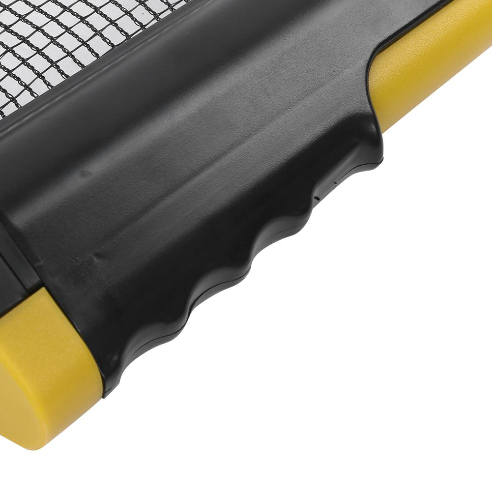 Retractable Table Tennis Net Rack Portable Plastic Polyester Cotton Telescopic