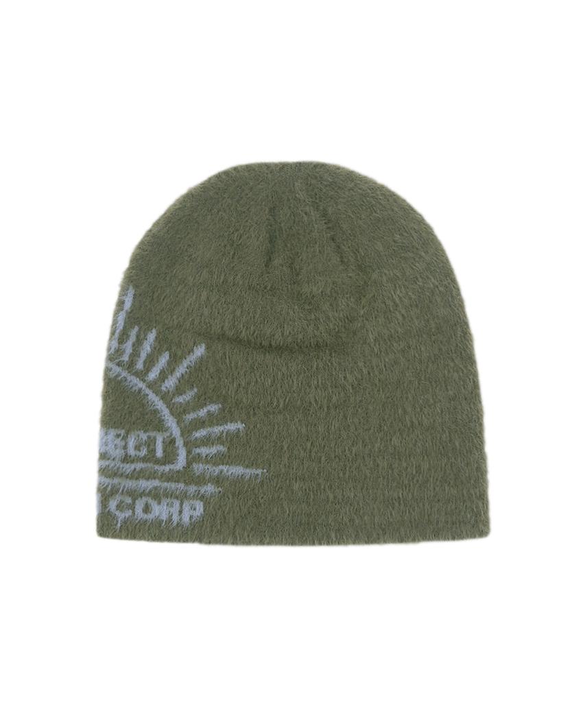 Sseonegteu Sunrise Shaggy Beanie - Olive