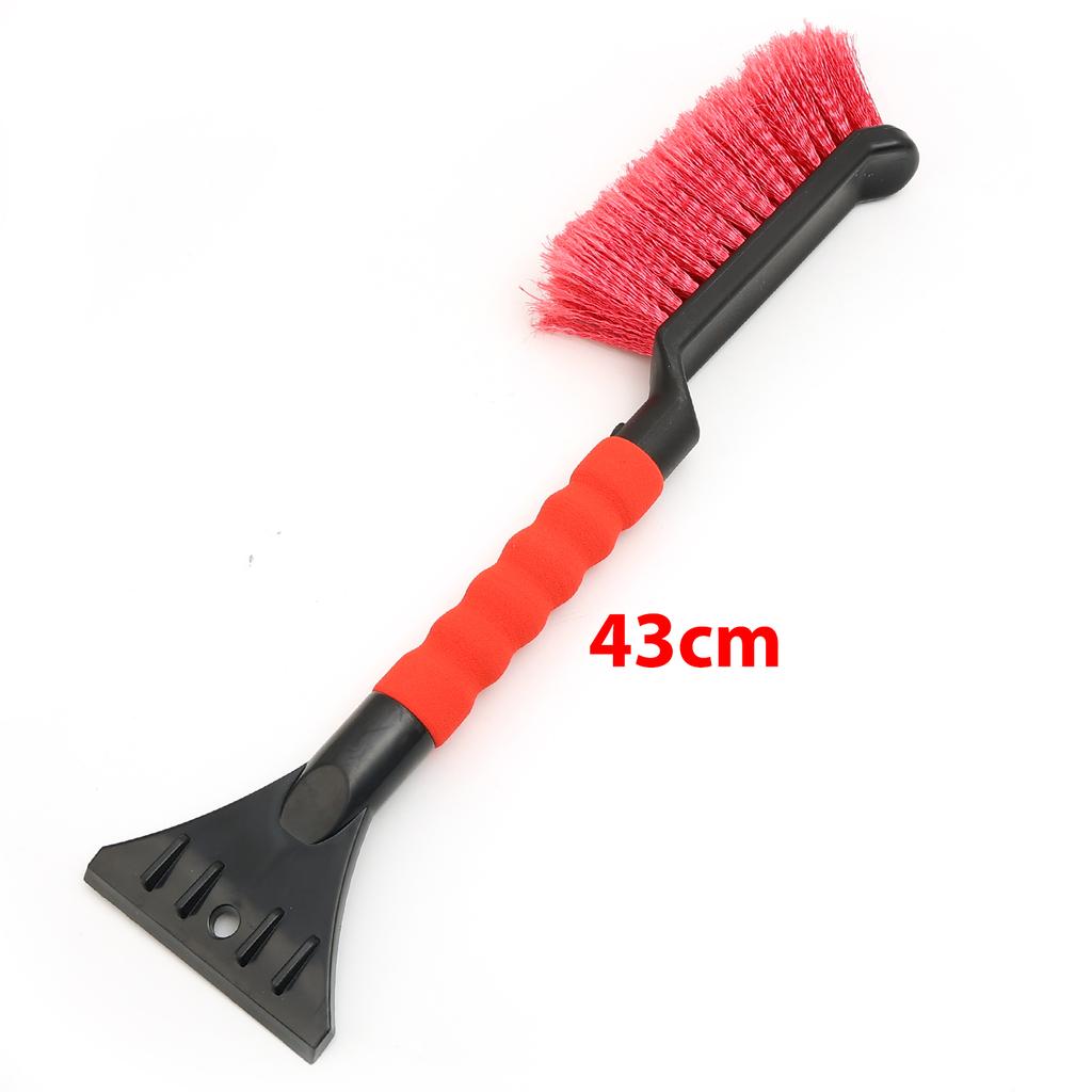 Ice Scrapers for Car Windshield 2 In 1 Snow Scraper and Brush Ergonomic Foam Grip Snow Cleaner for Car Window Ice Scraper 43cm