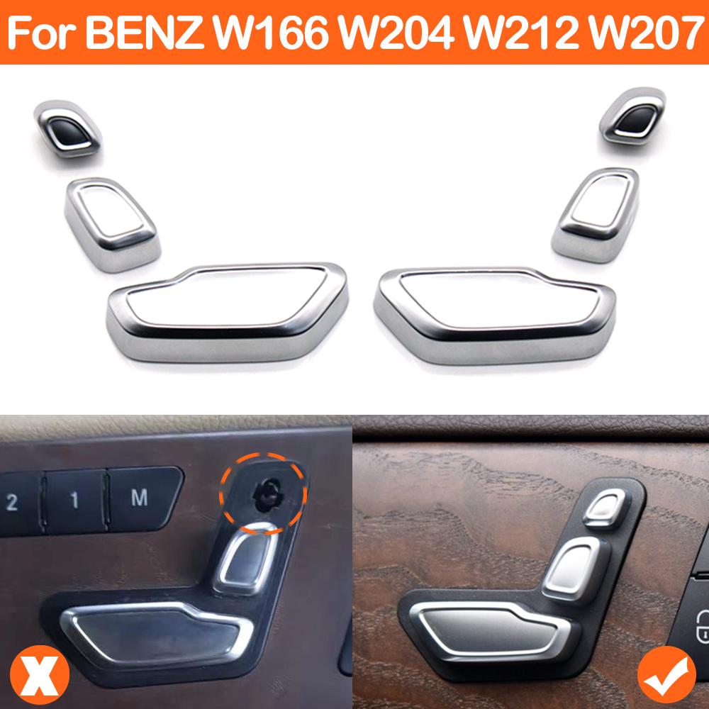 Wymiana przycisku regulacji zagłówka przedniego siedzenia samochodowego Pokrywa przycisku Dla Benz C E ML GL GLE GLK W204 W212 W207 W166 X204 2129059700