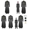 Nordic Anime White Saint And Black Pastor Cosplay Costume Lawrence Halloween Dress Up
