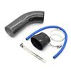 Universal Car Racing Cold Air Intake System Turbo Induction Pipe Tube Kit Cone High Flow Performance Air Filter Inlet 3" 76mm