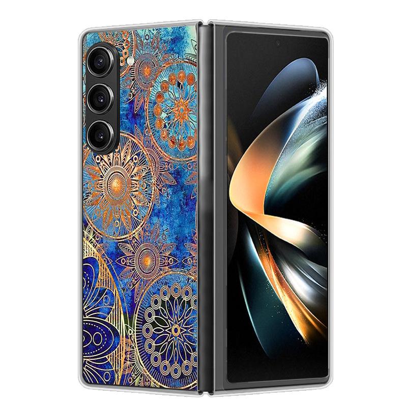 Case For Samsung Galaxy Z Fold 6 Cover Shockproof Hard Plastic PC Cases For Samsung Z Fold6 Fold 6 5G Fundas Cute Painted Bumper