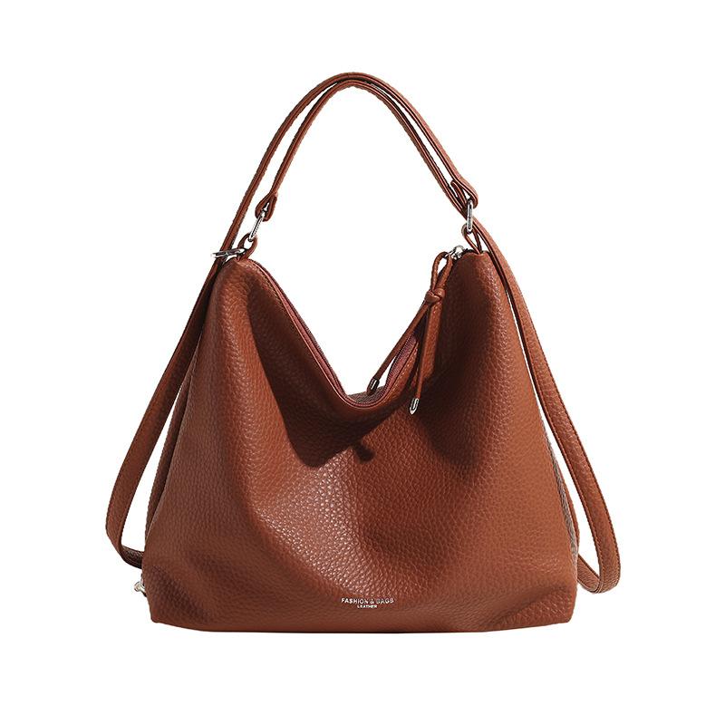 

Retro backpack women s bag new trendy fashion Korean version tote bag versatile large capacity shoulder bag