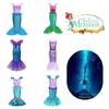 Girl's Little Mermaid Ariel Princess Dress Cosplay Costume For Children Beautiful Mermaid Skirt For Girls' Parties And Performances