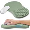 Wrist Rest Ergonomic Mouse Pad Massage Bumps Wrist Support Mousepad  Gaming Desk
