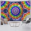 Colorful Wall Hanging Tapestries Mandala Tapestry Hippie Chakra Tapestry Boho Decor Wall Cloth Yoga Mats Bohemian Fabric