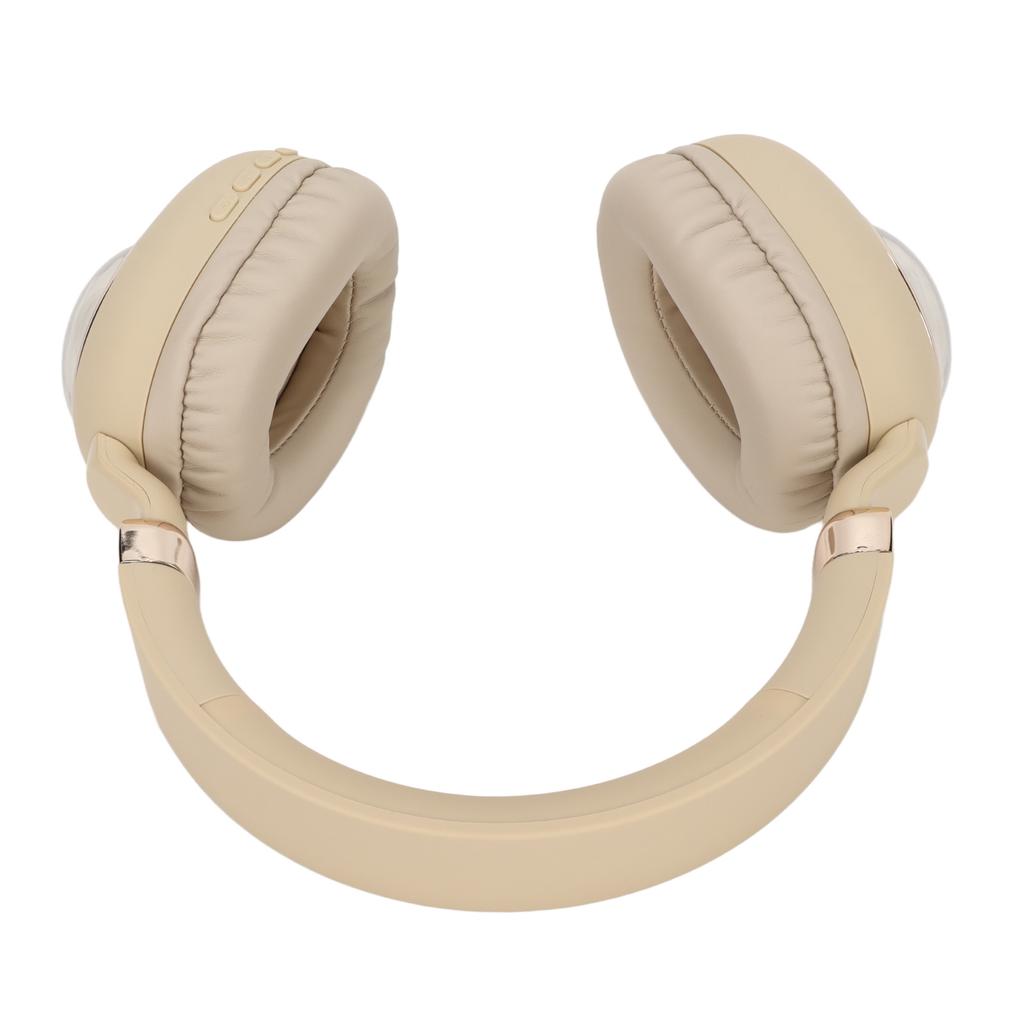 Bluetooth Gaming Headset Cute Cartoon Wired Wireless Stereo Headphone with LED Light for Games