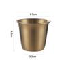 Stainless Steel Coffee Mug 300Ml Retro Style Cup Travel Tumbler Coffee Jug Milk Tea Cups Office Beer Mugs Cold Drinks Drinkware