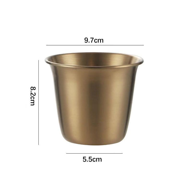 Stainless Steel Coffee Mug 300Ml Retro Style Cup Travel Tumbler Coffee Jug Milk Tea Cups Office Beer Mugs Cold Drinks Drinkware